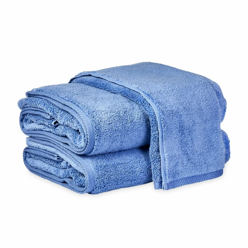 Weekend Buy More Save More Matouk Milagro Bath Towels and Mats - Periwinkle