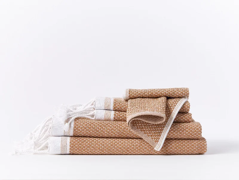 Weekend Markdown Madness Mediterranean Organic Towels - Set of 6