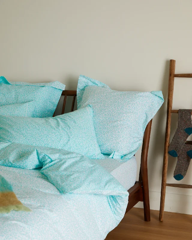Big Discount Event Foxford Kingfisher Leaf Square Pillowcase