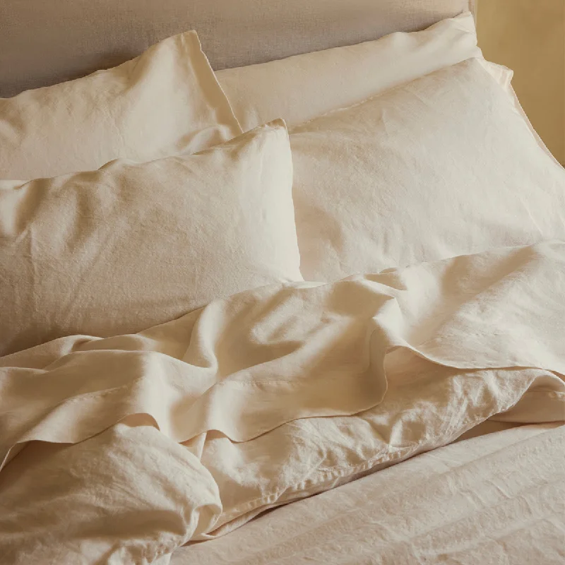 Shop & Save Big Pearl Linen Blend Pillowcase (Pair)
