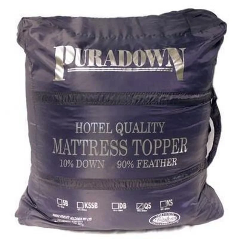 Exclusive Online Offers Duck Down Mattress Toppers in Australia. Order Puradown Plush Mattress Toppers
