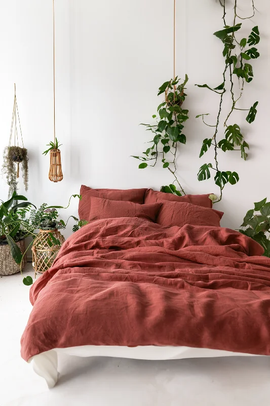 Weekend Shopping Madness Redwood pillowcase