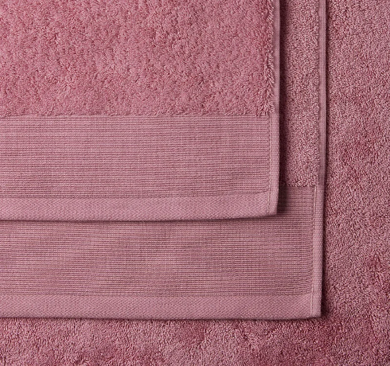 Weekend Shopping Fiesta Vida Organic 800GSM Cotton Bath Mat Pink
