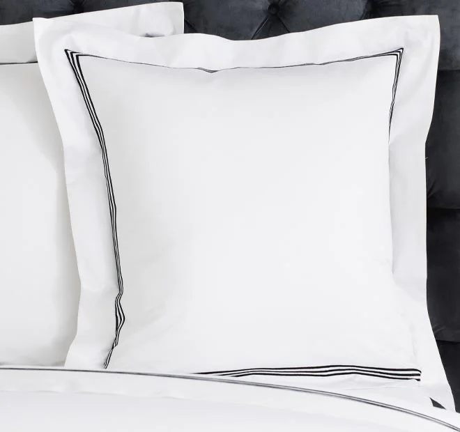 Weekend Shopping Rush Palais 1200THC Tailored European Pillowcase Midnight