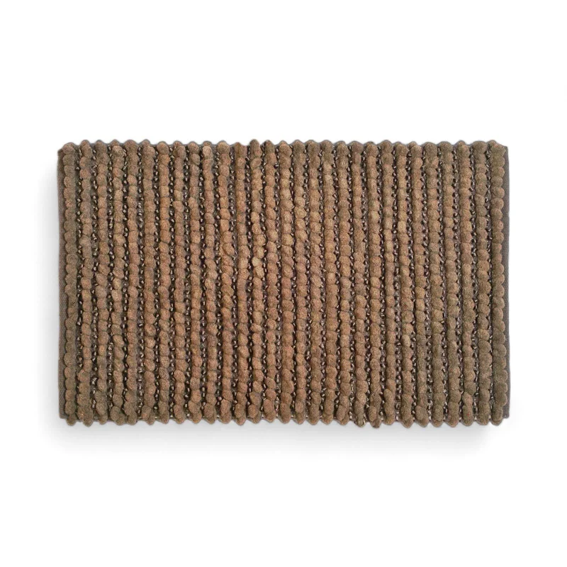 Price Slash Alert Sparkle Bobble Bath Mat Mocha