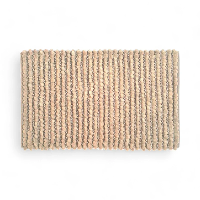 Weekend Deals Sparkle Bobble Bath Mat Stone