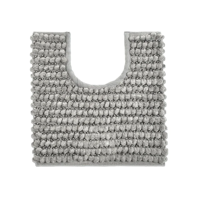 Weekend Closeout Deals Sparkle Bobble Pedestal Mat Dove Grey