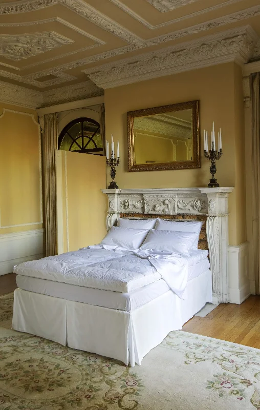 Unseen Savings Daundekken Feather Mattress Topper