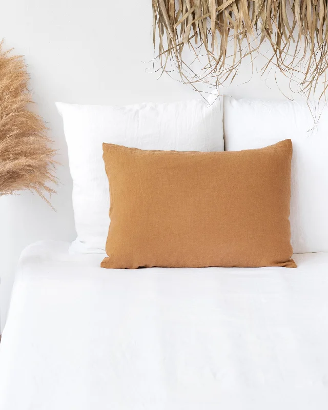 Super Price Slash Tan linen pillowcase