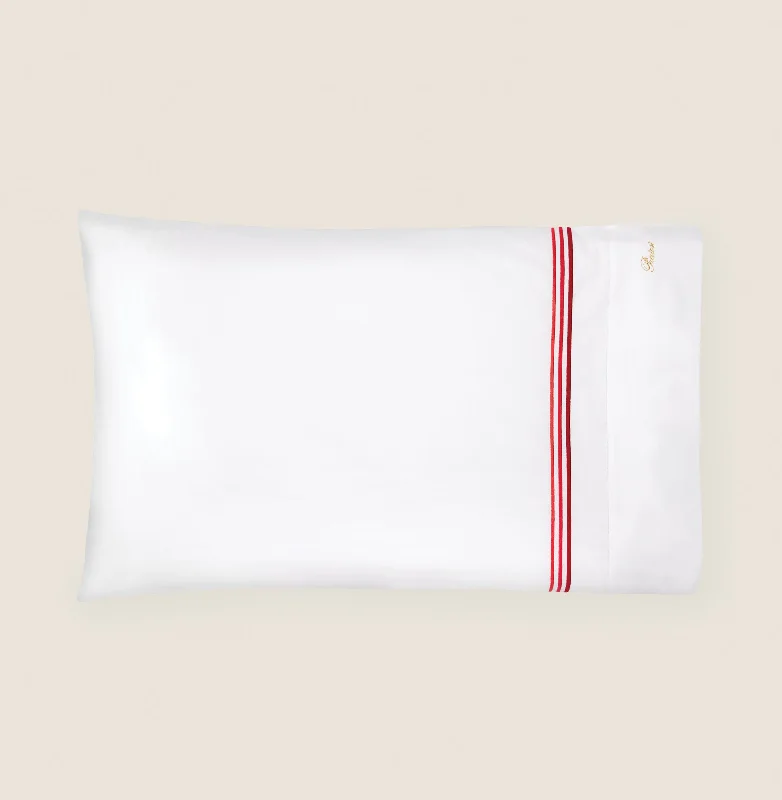 WHITE/SCARLET