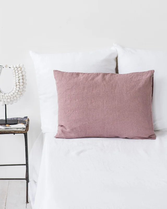 Best Price Guarantee Woodrose linen pillowcase