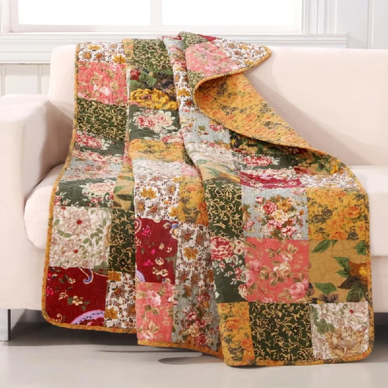 Weekend Super Sale Antique Chic Quilted Throw