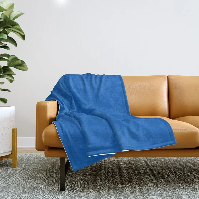 Weekend Only Sale Azure Blue Solid Color Ukraine Flag Color 100 Percent Commission Donated To IRC Read Bio Throw Blanket Weekend Only Sale Azure Blue Solid Color Ukraine Flag Color 100 Percent Commission Donated To IRC Read Bio Throw Blanket