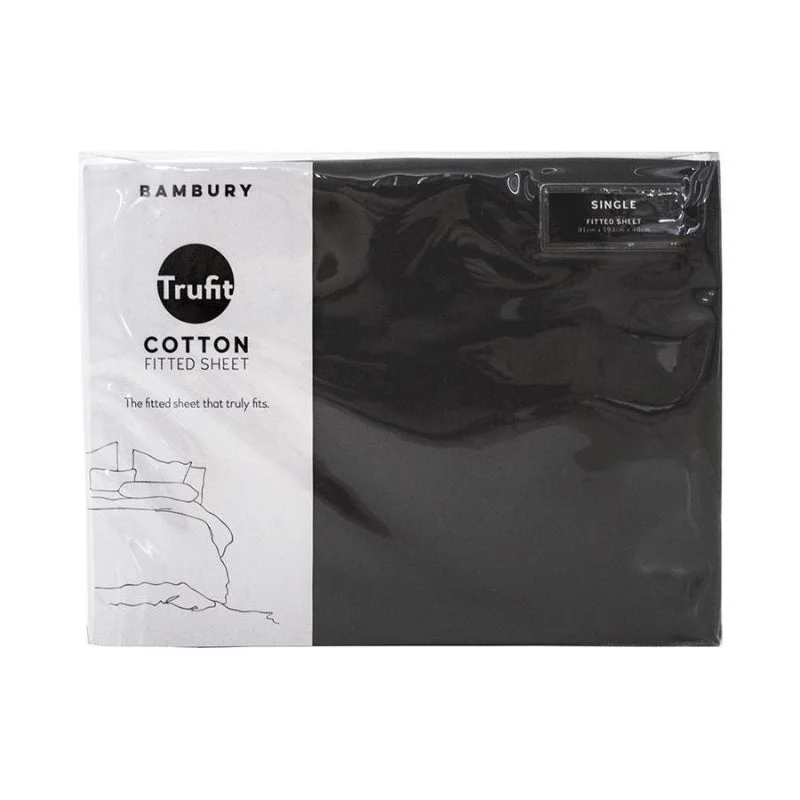 Weekend Super Sale Frenzy Bambury TruFit Fitted Sheet