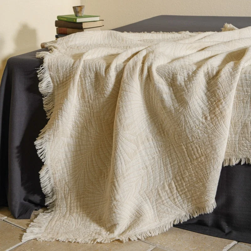 Weekend Steals Await Beach Bohemian Light Weight Tassel Blanket
