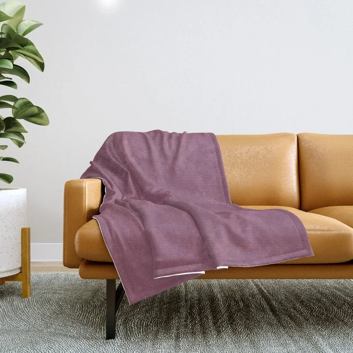 Weekend Sale Extravaganza Beckoning Dark Pastel Purple - Pink Solid Color Pairs To Sherwin Williams Grandeur Plum SW 6565 Throw Blanket Weekend Sale Extravaganza Beckoning Dark Pastel Purple - Pink Solid Color Pairs To Sherwin Williams Grandeur Plum SW 6565 Throw Blanket