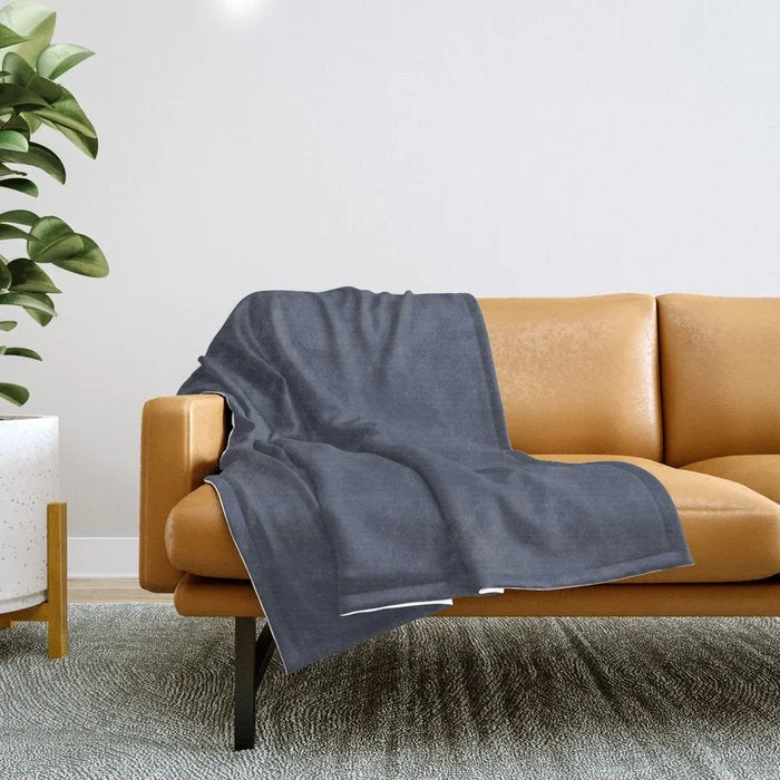 Weekend Limited-Time Offers Behr Paint Dark Navy Blue S350-7 Trending Color 2019 - Solid Color Throw Blanket Weekend Limited-Time Offers Behr Paint Dark Navy Blue S350-7 Trending Color 2019 - Solid Color Throw Blanket