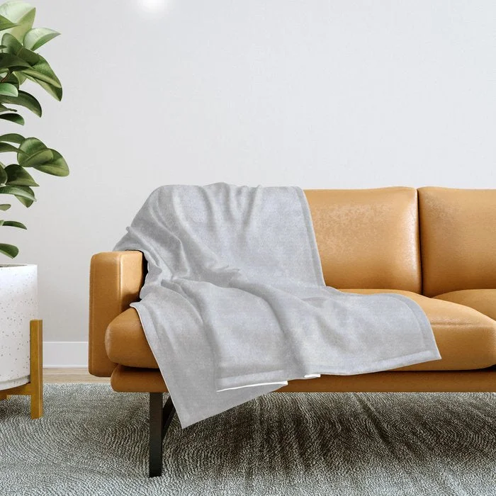 Weekend Shopping Madness Behr Script White (Pale Pastel Gray) N540-1 Solid Color Throw Blanket Weekend Shopping Madness Behr Script White (Pale Pastel Gray) N540-1 Solid Color Throw Blanket