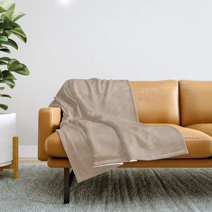 Exclusive Savings Beige Solid Color Pairs with Sherwin Williams Haven 2020 Forecast Color - Intenso SW9096 Throw Blanket Exclusive Savings Beige Solid Color Pairs with Sherwin Williams Haven 2020 Forecast Color - Intenso SW9096 Throw Blanket