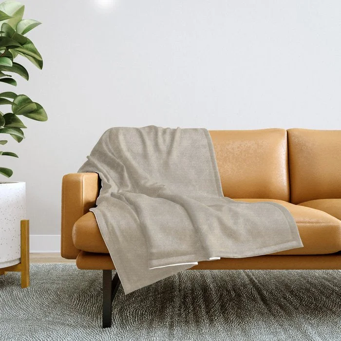 Weekend Price Slash Day Beige Tan Light Brown Solid Color Pairs PPG Dusty Trail PPG1097-4 - All One Single Shade Hue Colour Throw Blanket Weekend Price Slash Day Beige Tan Light Brown Solid Color Pairs PPG Dusty Trail PPG1097-4 - All One Single Shade Hue Colour Throw Blanket