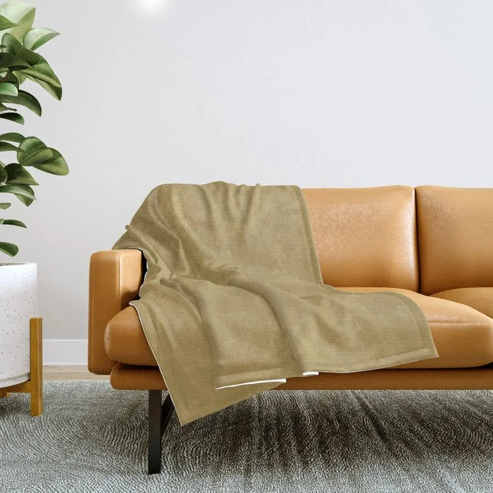Limited Stock Believable Beige Solid Color Pairs To Sherwin Williams Escapade Gold SW 6403 Throw Blanket Limited Stock Believable Beige Solid Color Pairs To Sherwin Williams Escapade Gold SW 6403 Throw Blanket