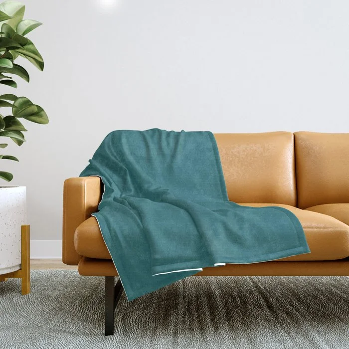 Unmissable Deals Best Seller Teal / Aqua / Turquoise Single Solid Color - Accent Shade Inspired By Behr Paint Antigua Throw Blanket Unmissable Deals Best Seller Teal / Aqua / Turquoise Single Solid Color - Accent Shade Inspired By Behr Paint Antigua Throw Blanket