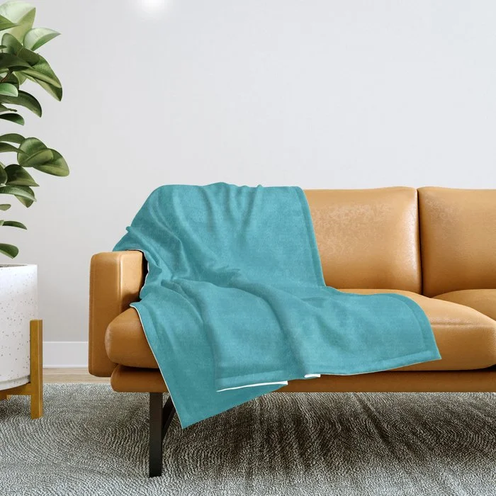 Weekend Shopping Extravaganza Bright Mid-tone Blue Single Solid Color HGTV 2021 Color Of The Year Accent Shade September Skies Throw Blanket Weekend Shopping Extravaganza Bright Mid-tone Blue Single Solid Color HGTV 2021 Color Of The Year Accent Shade September Skies Throw Blanket