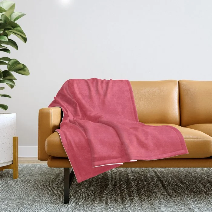 Weekend Super Sale Alert Bright Red Solid Color - Patternless Pairs Pantone 2022 Popular Shade Paradise Pink 17-1755 Throw Blanket Weekend Super Sale Alert Bright Red Solid Color - Patternless Pairs Pantone 2022 Popular Shade Paradise Pink 17-1755 Throw Blanket