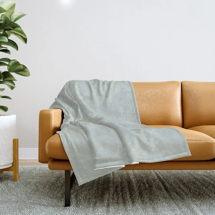 Weekend Exclusive Offers You’ll Love Calming Light Blue Green Grey Solid Color Pairs To Sherwin Williams Rainwashed SW 6211 Throw Blanket Weekend Exclusive Offers You’ll Love Calming Light Blue Green Grey Solid Color Pairs To Sherwin Williams Rainwashed SW 6211 Throw Blanket
