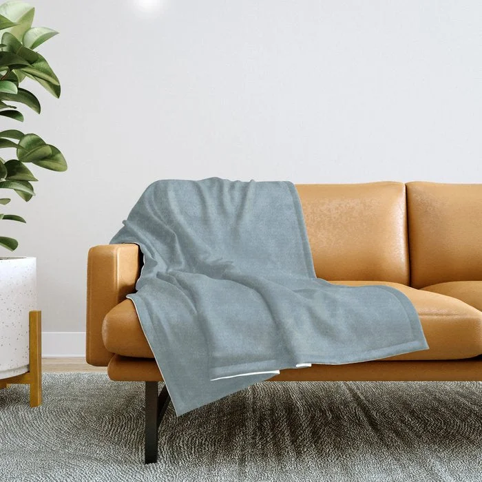 Hot Deals Calming Pale Denim Blue Pairs With Clare Paint Good Jeans 2020 Color of the Year Throw Blanket Hot Deals Calming Pale Denim Blue Pairs With Clare Paint Good Jeans 2020 Color of the Year Throw Blanket