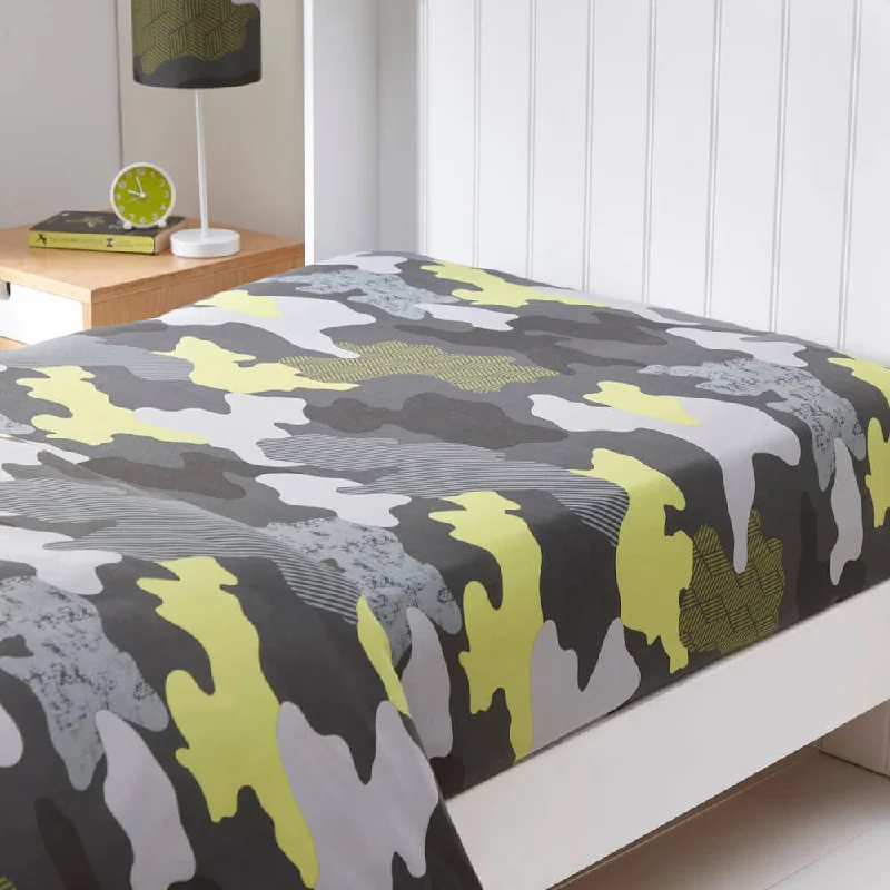 Weekend Steals Camo Fitted Sheet