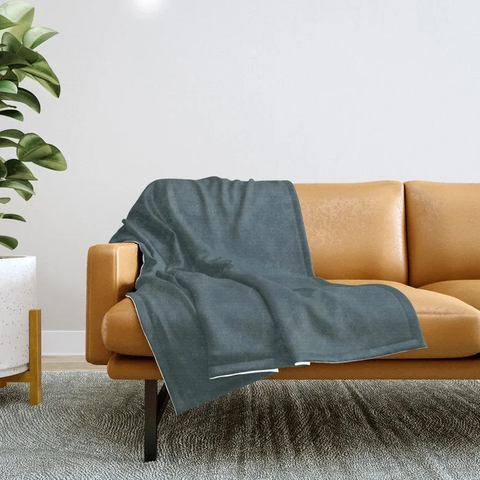Extra Discount Caribbean Dark Aqua Solid Color - Popular Shade 2022 PPG Mountain Pine PPG1034-7 Throw Blanket Extra Discount Caribbean Dark Aqua Solid Color - Popular Shade 2022 PPG Mountain Pine PPG1034-7 Throw Blanket