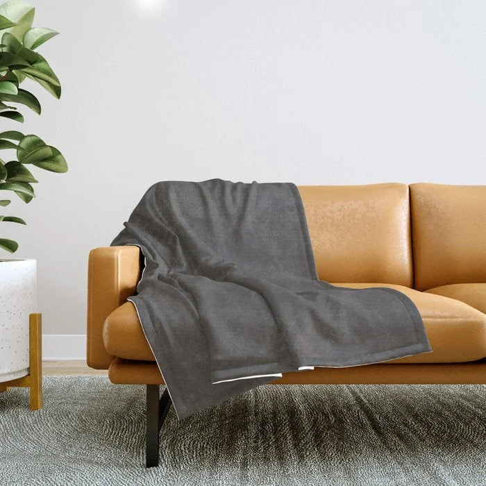 Limited Offer Charcoal Brown Solid Color Pairs Valspars 2022 Color of the Year Fired Earth 6011-1 Throw Blanket Limited Offer Charcoal Brown Solid Color Pairs Valspars 2022 Color of the Year Fired Earth 6011-1 Throw Blanket