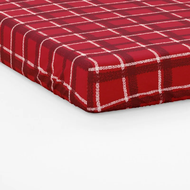 Super Price Slash Christmas Patchwork Fitted Sheet