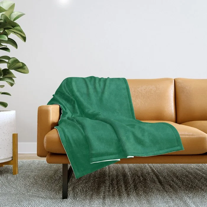 Hurry, While Stocks Last Classic Dark Green Solid Color Pairs To Sherwin Williams Greenbelt SW 6927 Throw Blanket Hurry, While Stocks Last Classic Dark Green Solid Color Pairs To Sherwin Williams Greenbelt SW 6927 Throw Blanket