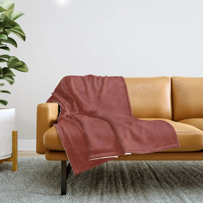 Weekend Savings Mania Colors of Autumn Maple Leaf Dark Red Solid Color Throw Blanket Weekend Savings Mania Colors of Autumn Maple Leaf Dark Red Solid Color Throw Blanket