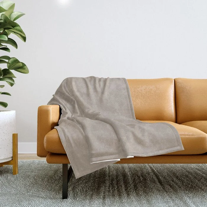 Weekend Shopping Fever Comforting Brown Solid Color Pairs Farrow and Ball's 2021 Color of the Year Jitney 293 Throw Blanket Weekend Shopping Fever Comforting Brown Solid Color Pairs Farrow and Ball's 2021 Color of the Year Jitney 293 Throw Blanket