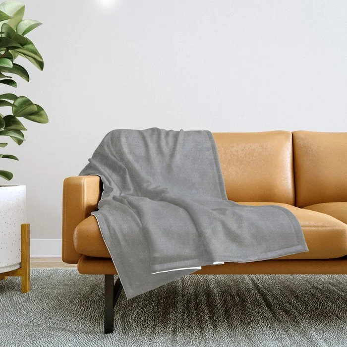 Weekend Only Deals Cool Medium Gray Grey Solid Color Pairs PPG Cloudy Slate PPG0996-4 Throw Blanket Weekend Only Deals Cool Medium Gray Grey Solid Color Pairs PPG Cloudy Slate PPG0996-4 Throw Blanket