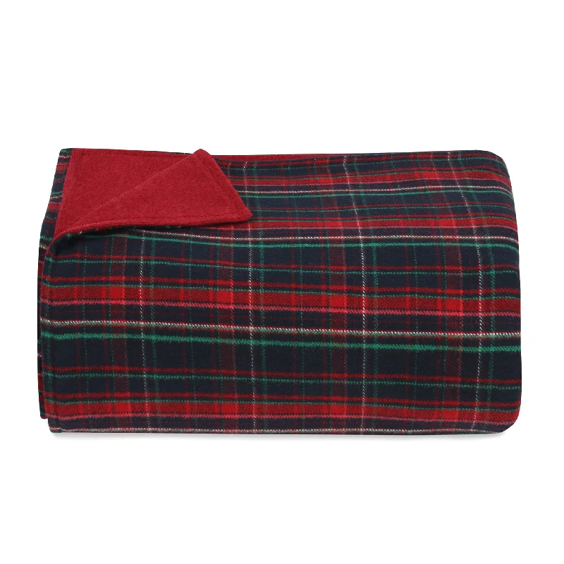Limited Edition Christmas Check Throw Blanket