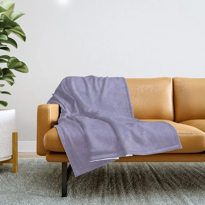 Weekend Special Shopping Event Courageous Mid Tone Purple Blue Solid Color Pairs To Sherwin Williams Brave Purple SW 6823 Throw Blanket Weekend Special Shopping Event Courageous Mid Tone Purple Blue Solid Color Pairs To Sherwin Williams Brave Purple SW 6823 Throw Blanket