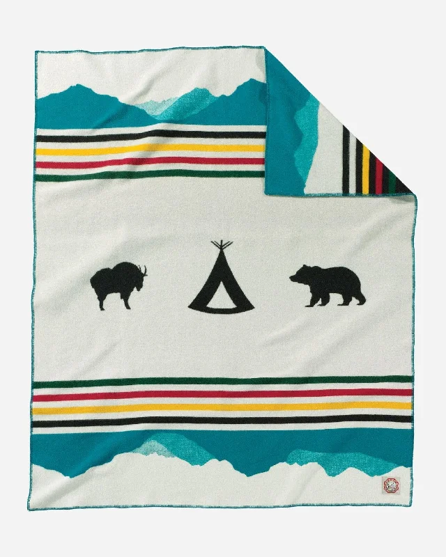 Shop & Save Big Crown of the Continent Blanket