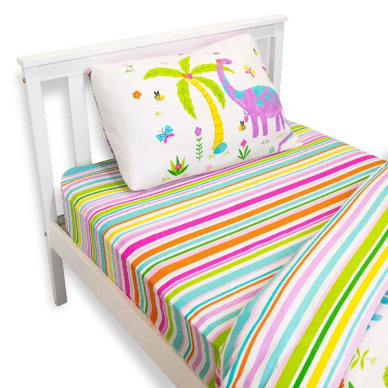 Exclusive Discounts Just for You Daisy Dino Fitted Sheet