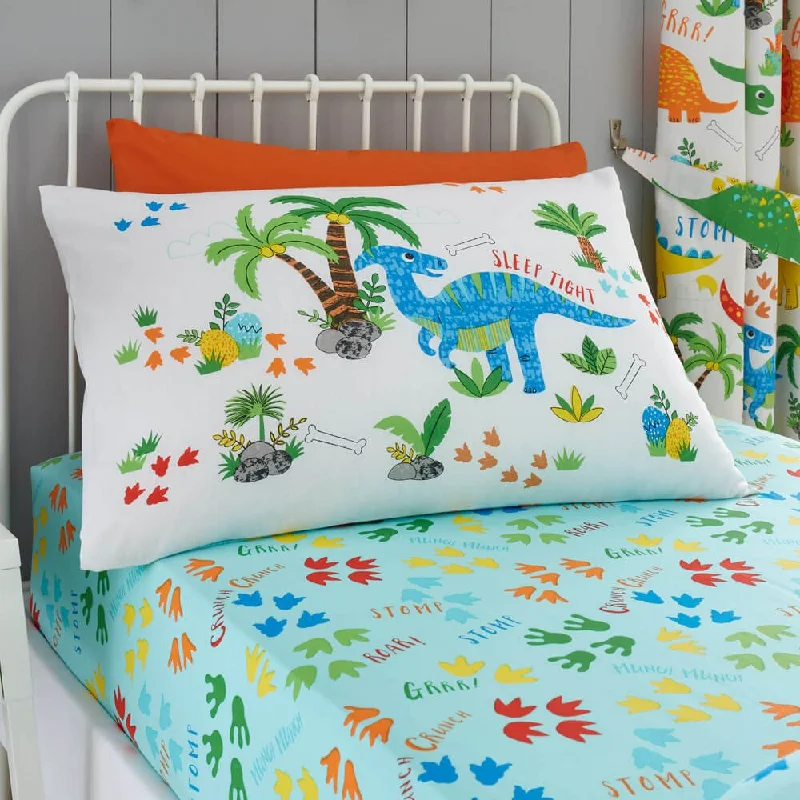 Final Clearance Dinky Dinosaur Fitted Sheet