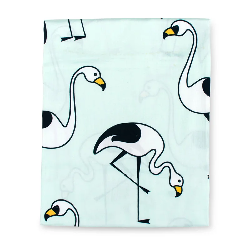 Today’s Special Discount Flamingo Mint Fitted Sheet (Single, King Single and Queen sizes left)
