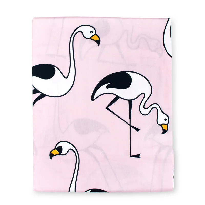 Massive Sale Event Flamingo Pink Fitted Sheet