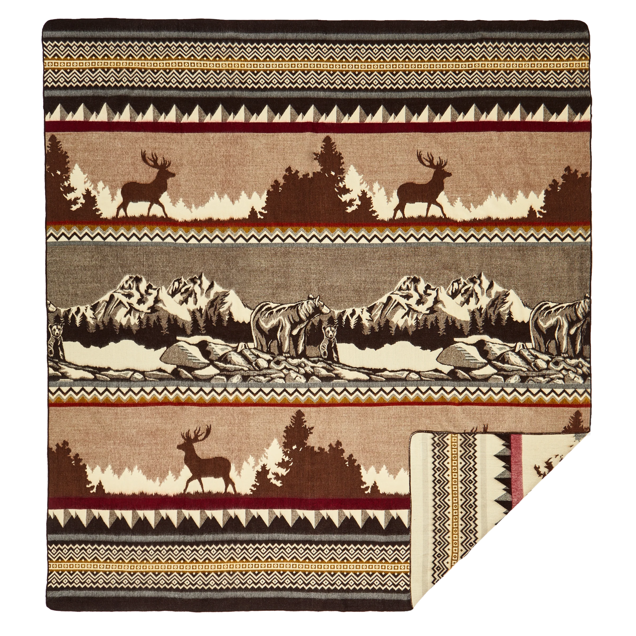 Weekend Discount Blast Forest Scenes Handwoven Blanket