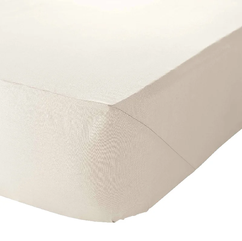 Best Price Guarantee Fully Elasticated Fitted Sheet Extra Deep Single Cream 12" Box 200Tc Best Price Guarantee Fully Elasticated Fitted Sheet Extra Deep Single Cream 12" Box 200Tc