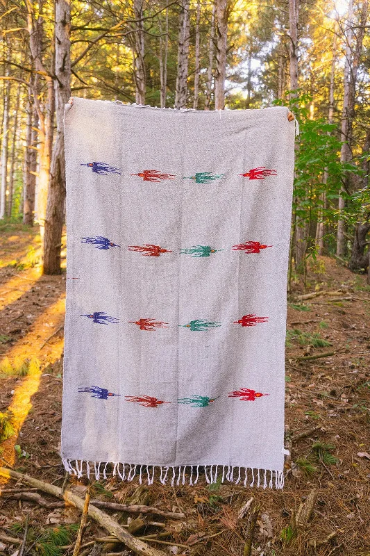 Weekend Flash Sale Heather Grey Thunderbird Blanket
