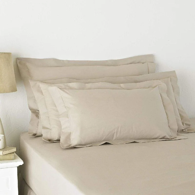Weekend Wonders Luxury  Extra Deep Fitted Sheet Blossom Brown 180TC Poly Cotton