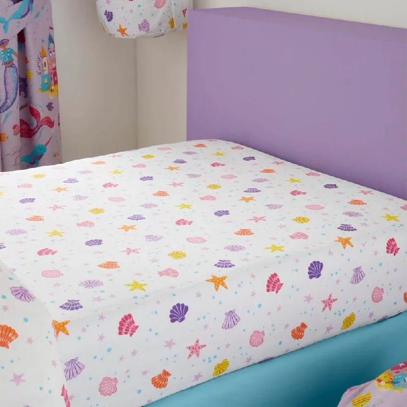 Savings Galore Magical Mermaids Fitted Sheet